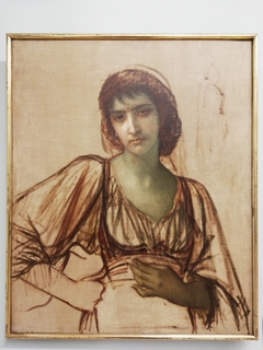 A 'ciociara', peasant woman from Italy by Ernest Hébert