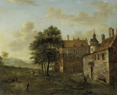 A Country House by Jan van der Heyden