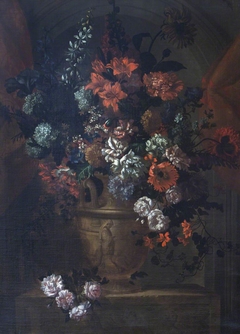 A Flowerpiece by Jean-Baptiste Monnoyer