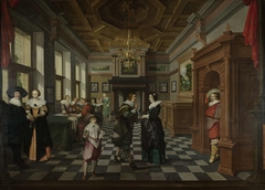 A Seven-Part Decorative Sequence: An Interior by Dirck van Delen