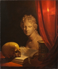 A Vanitas Still Life by Johan Gustaf Sandberg