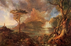 A Wild Scene by Thomas Cole