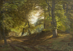 A Wood near Frederiksborg Castle by Godtfred Rump