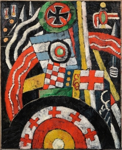 Abstraction (Military Symbols) by Marsden Hartley