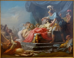 Achilles Displaying the Body of Hector at the Feet of Patroclus by Jean-Joseph Taillasson