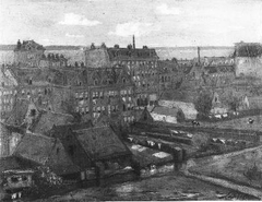 Achterbuurt te Amsterdam by Jan Antonius van Schooten