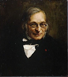 Adolphe Franck (1810-1893), French philosopher by Jules Bastien-Lepage