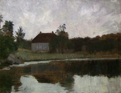 After Sunset. Study by Kitty Lange Kielland