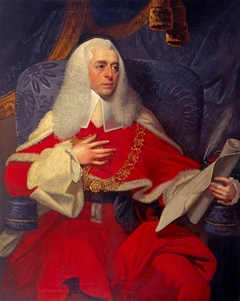 Alexander Wedderburn, 1st Earl of Rosslyn, 1733 - 1805. Lord Chancellor (As Lord Loughborough) by Mather Brown