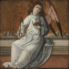 Angel with Crown and Flagellum by Anonymous