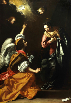 Annunciation by Artemisia Gentileschi