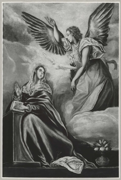 Annunciation by Jorge Manuel Theocupulus