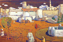 Arab City by Wassily Kandinsky