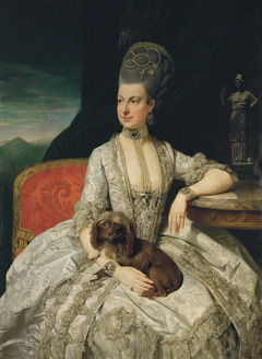 Archduchess Maria Christina, Duchess of Teschen, (1742-1798) by Johann Zoffany