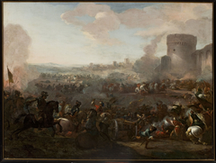 Battle by Jan Pieter van Bredael