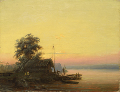 Beach Landscape by Albert Bredow