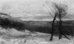 Behind Dunes, Lake Ontario by Homer Dodge Martin