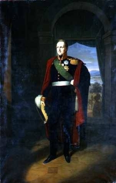 Bildnis Friedrich August, Mitregent von Sachsen by Carl Christian Vogel von Vogelstein