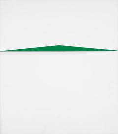 Blanco y Verde by Carmen Herrera