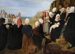 Blessing the Sea by Alphonse Legros