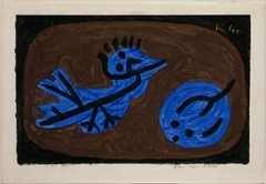 Blue-Bird-Pumpkin by Paul Klee