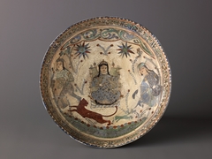 Bowl, Minai'i ("enameled") ware by Anonymous