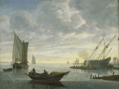 Caulking of a Vessel by Lieve Pietersz. Verschuier