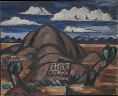 Cemetery, New Mexico by Marsden Hartley