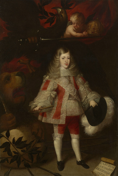 Charles II, King of Spain (1661-1700) by Attributed to Sebastián Herrera Barnuevo