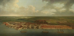 Chatham Dockyard by Joseph Farington