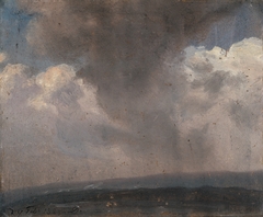 Cloud study by Johan Christian Dahl