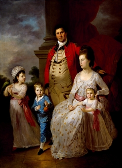 Colonel John Fortnum and Family by Tilly Kettle