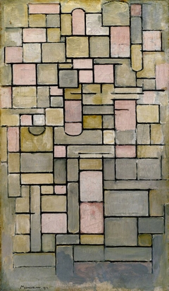 Composition 8 by Piet Mondrian