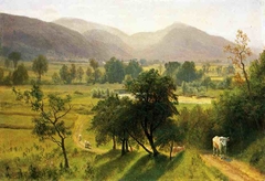 Conway Valley, New Hampshire by Albert Bierstadt