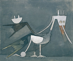 Coq caraibe by Wifredo Lam