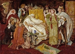 Cordelia's Portion by Ford Madox Brown