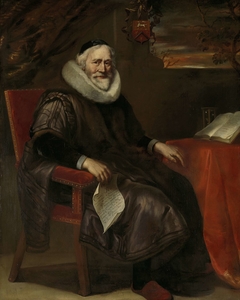 Cornelis Nuyts (1574-1661). Amsterdam merchant by Jürgen Ovens