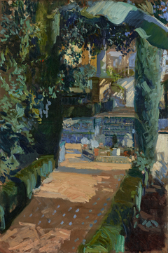 Court of the Dances, Alcázar, Sevilla by Joaquin Sorolla y Bastida