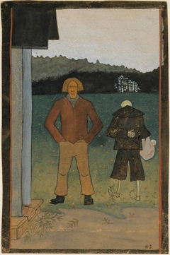 Death and the Peasant by Hugo Simberg