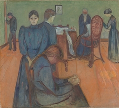 Death in the Sickroom by Edvard Munch