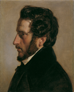 Der Maler Friedrich Gauermann by Friedrich von Amerling