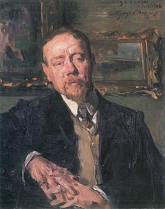 Der Maler Paul Gorge by Lovis Corinth