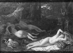 Diana and Nymphs by Eglon van der Neer