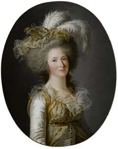 Elisabeth-Philippe-Marie-Hélène de France, dite Madame Elisabeth by Adélaïde Labille-Guiard