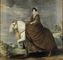 Equestrian Portrait of Elisabeth of France by Diego Velázquez