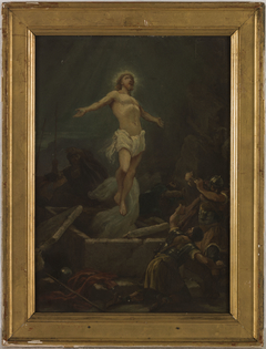 Esquisse pour l'église de Saint-Pierre-Saint-Paul de Montreuil-sous-Bois : La Résurrection de Jésus Christ by Paul Philippoteaux