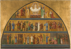 Esquisse pour l'église Saint-Laurent : La vie de Saint-Laurent by Paul Balze