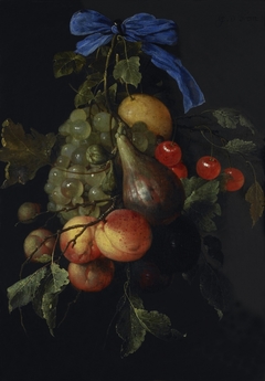 Festoon of Fruit by Jan Davidsz. de Heem