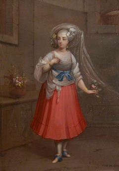 Fille de Chio,  Ile de l'Archipel by Jean Baptiste Vanmour