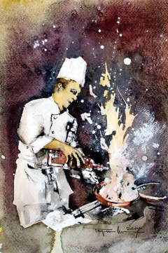 Flambé by Mugur Popa